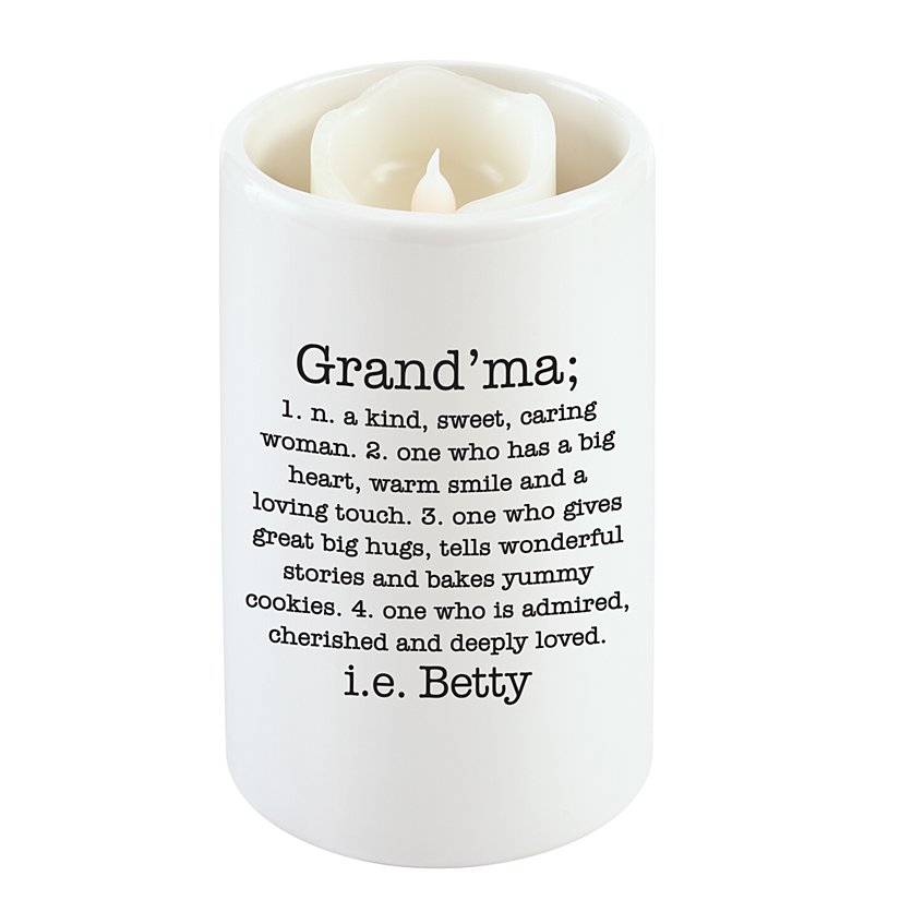 Define Her Love Personalized Votive Candle
