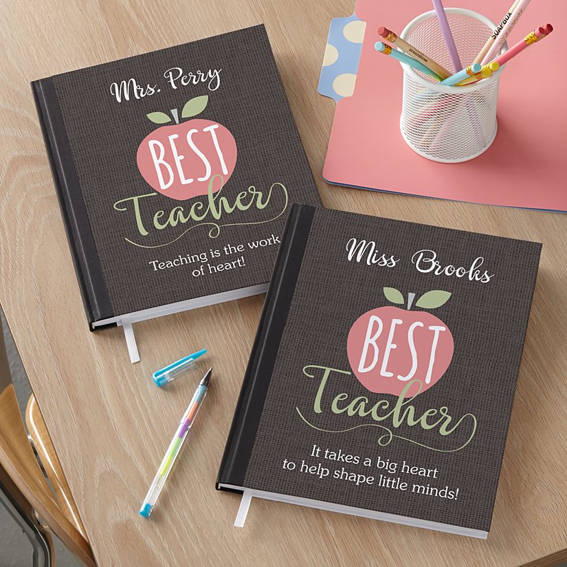 Best Teacher Personalized Notebook