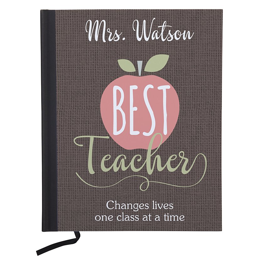 Best Teacher Personalized Notebook