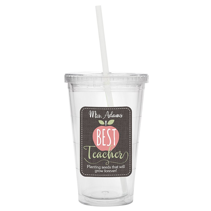 Best Teacher Personalized Tumbler