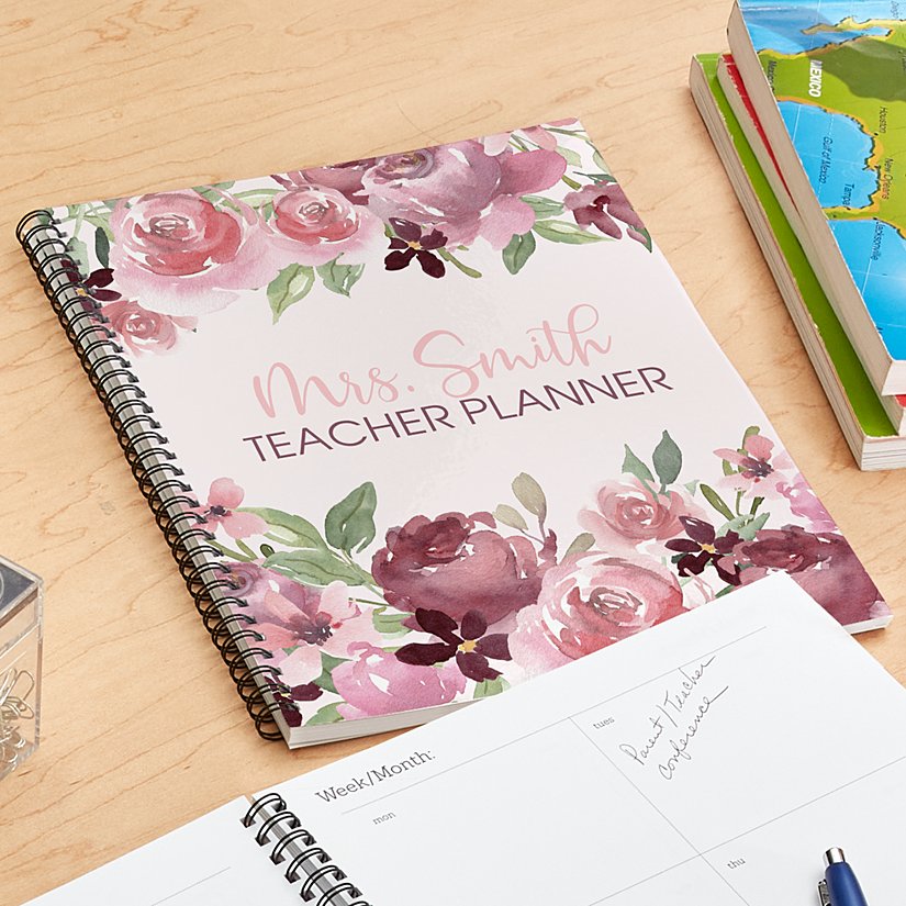 Blossoming Teacher Personalized Planner