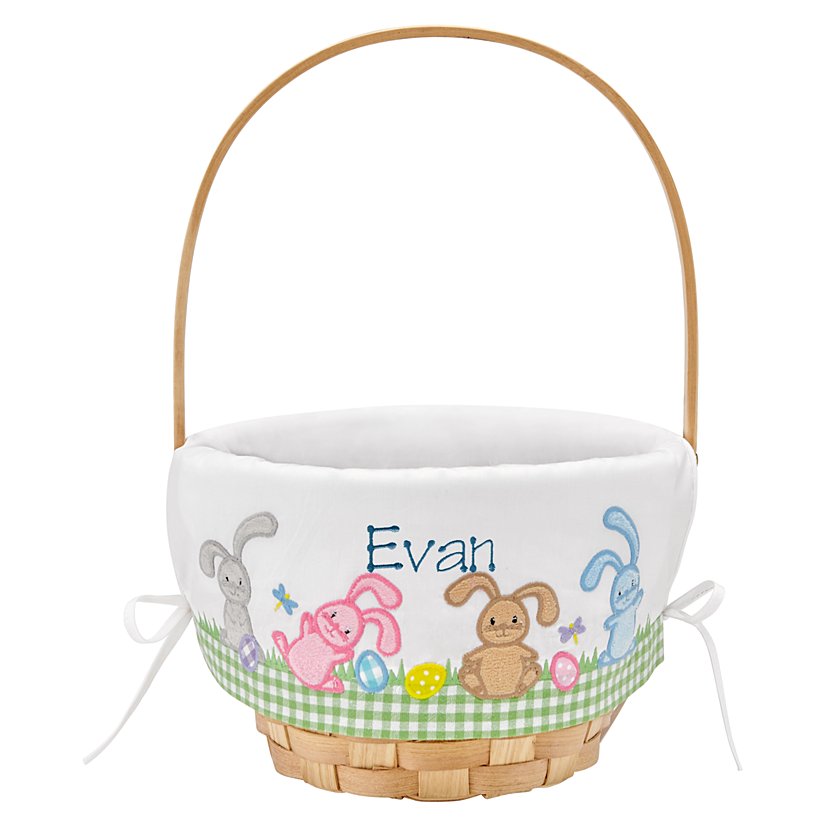 12" Customizable Personalized Easter Basket 8 12" Customizable Personalized Easter Basket