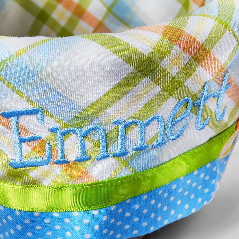 8" Customizable Personalized Easter Basket