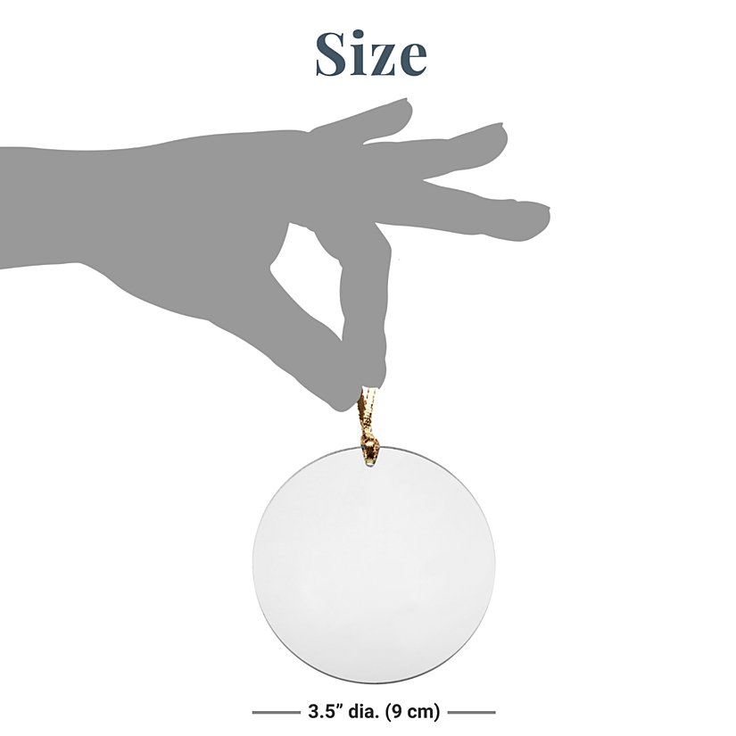 Baby's 1st Christmas Circle Bauble