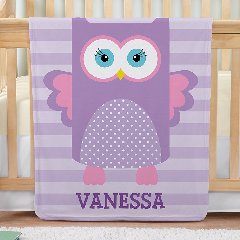 Adorable Critter Personalized Blanket