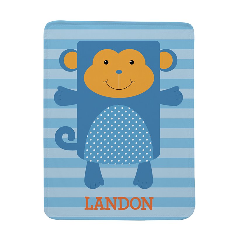 Adorable Critter Personalized Blanket