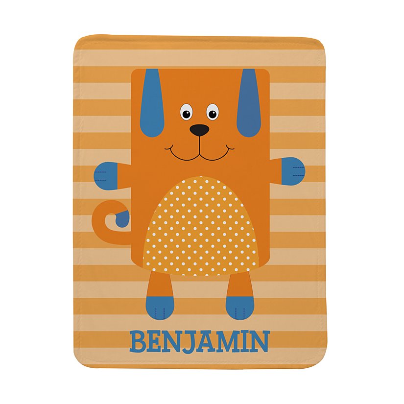 Adorable Critter Personalized Blanket 3 Adorable Critter Personalized Blanket