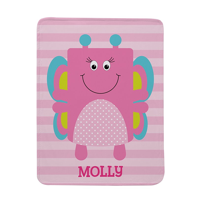 Adorable Critter Personalized Blanket 4 Adorable Critter Personalized Blanket