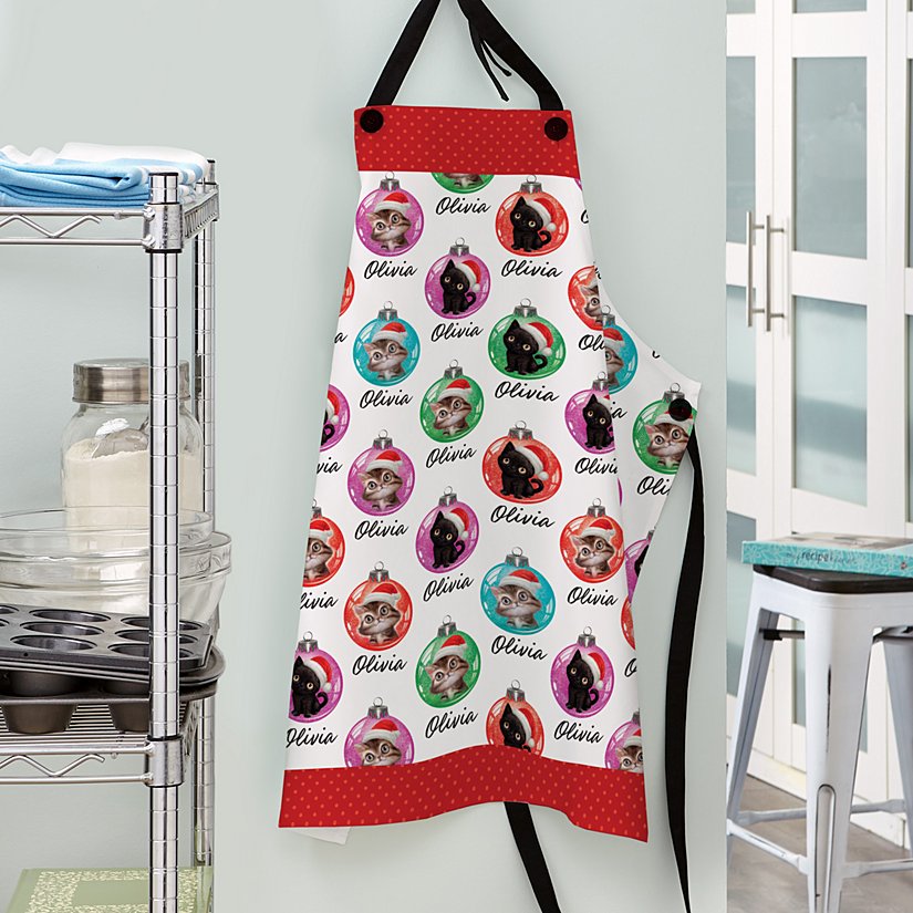 Animal Club International™ All Over Print Ornament Pattern Apron