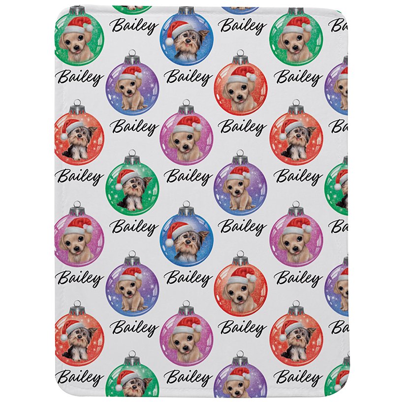 Animal Club International™  All Over Print Ornament Pattern Blanket