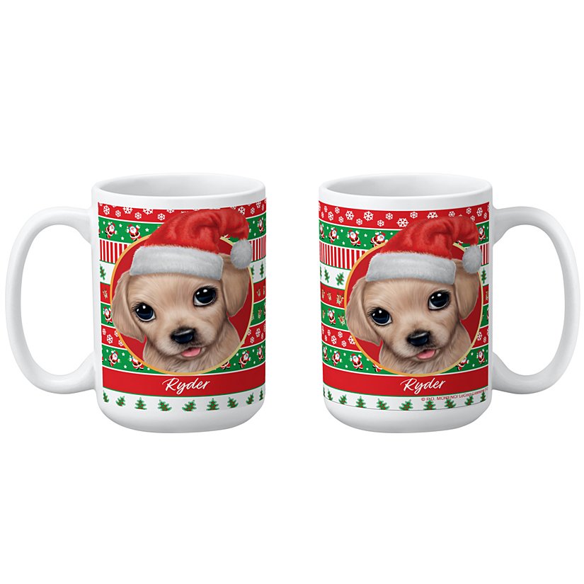 Animal Club International™ Christmas Pattern Baby Animal Mug