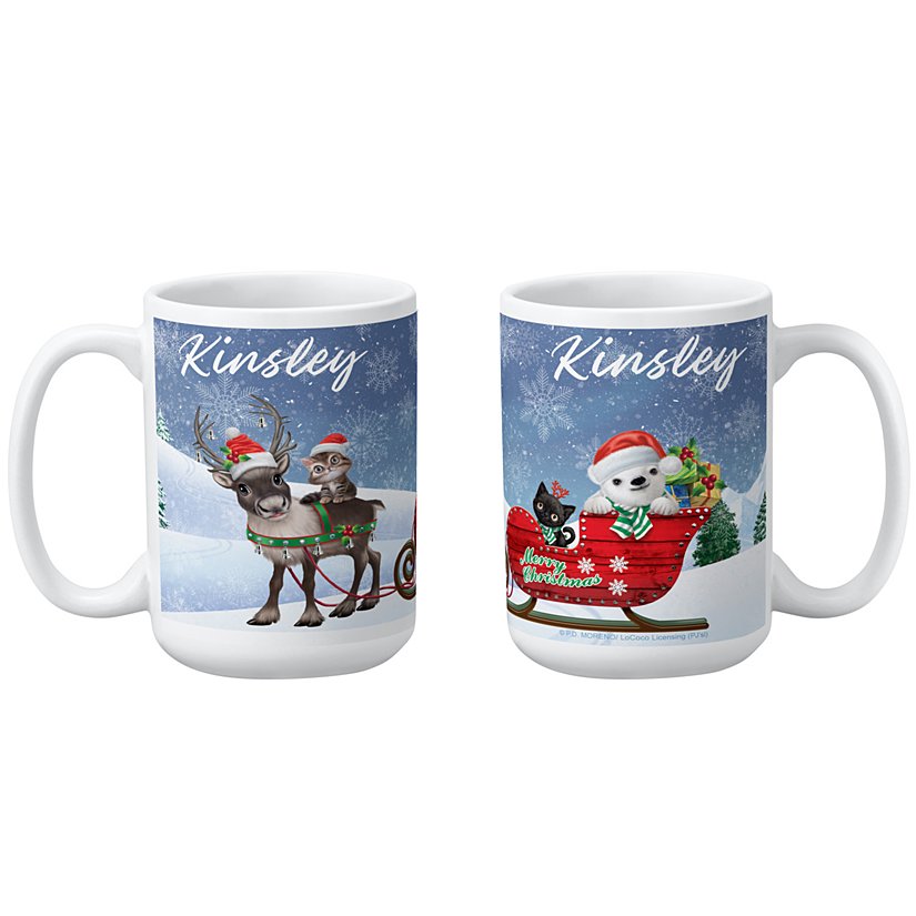 Animal Club International™ Christmas Delivery Mug