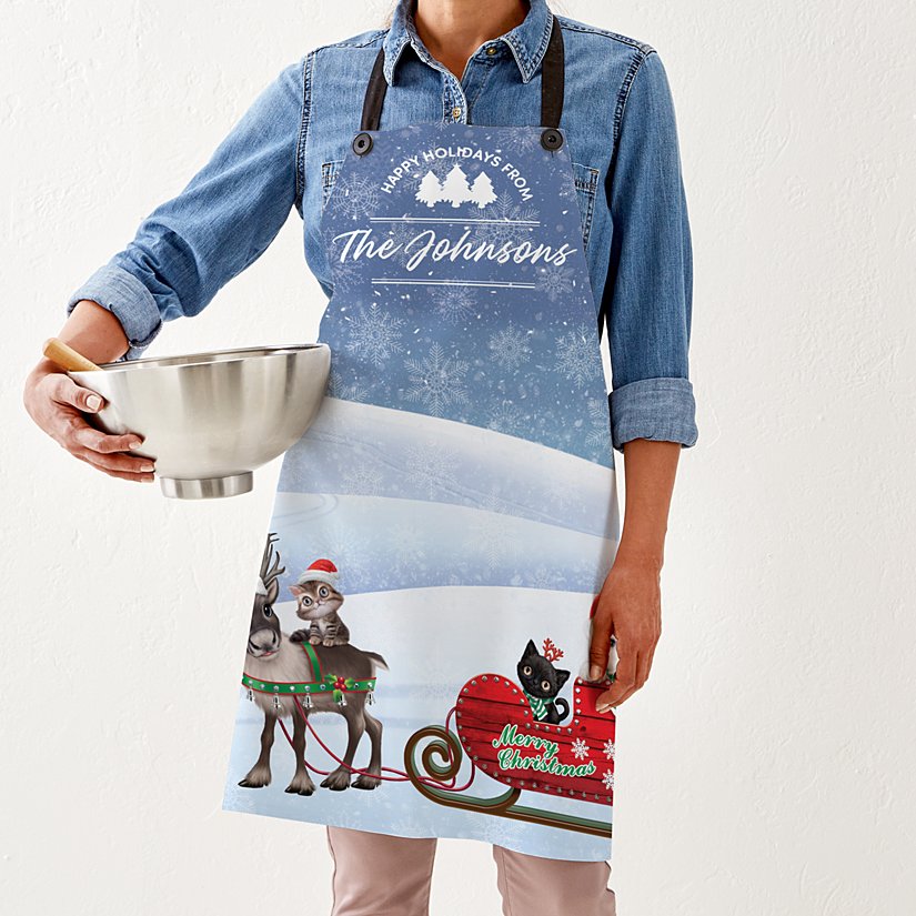 Animal Club International™ Baby Animals Christmas Delivery Apron