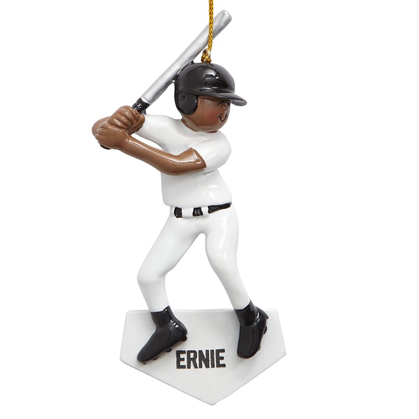 Little Baseball Star Personalized Ornament