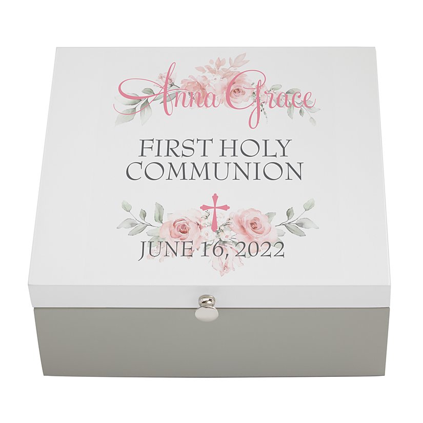 Blossom Sacrament Personalized Trinket Box