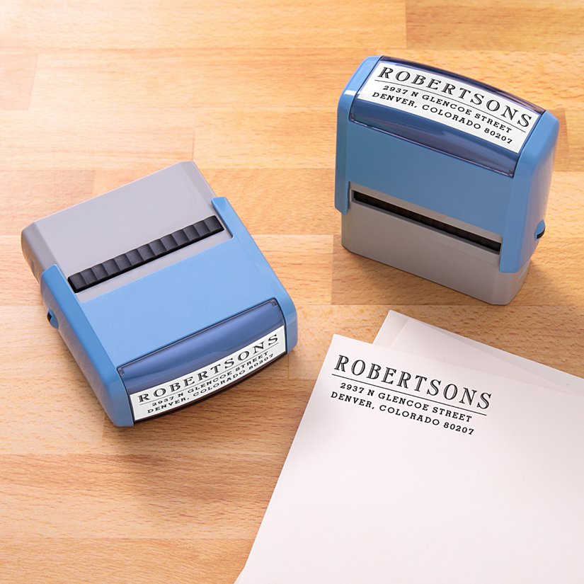 A Signature to Remember Personalized Self-Inking Stamp