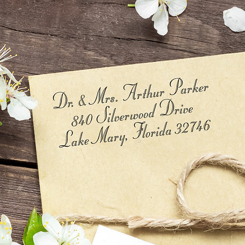 A Touch of Elegance Self-Inking Stamp