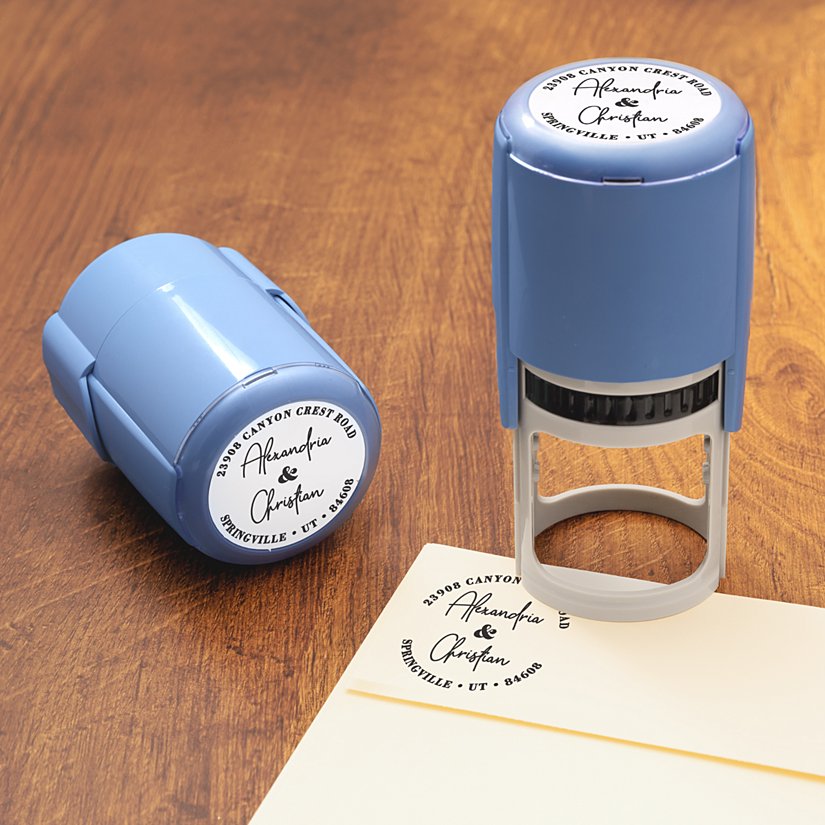 Sophisticated Union Personalized Self-Inking Stamp