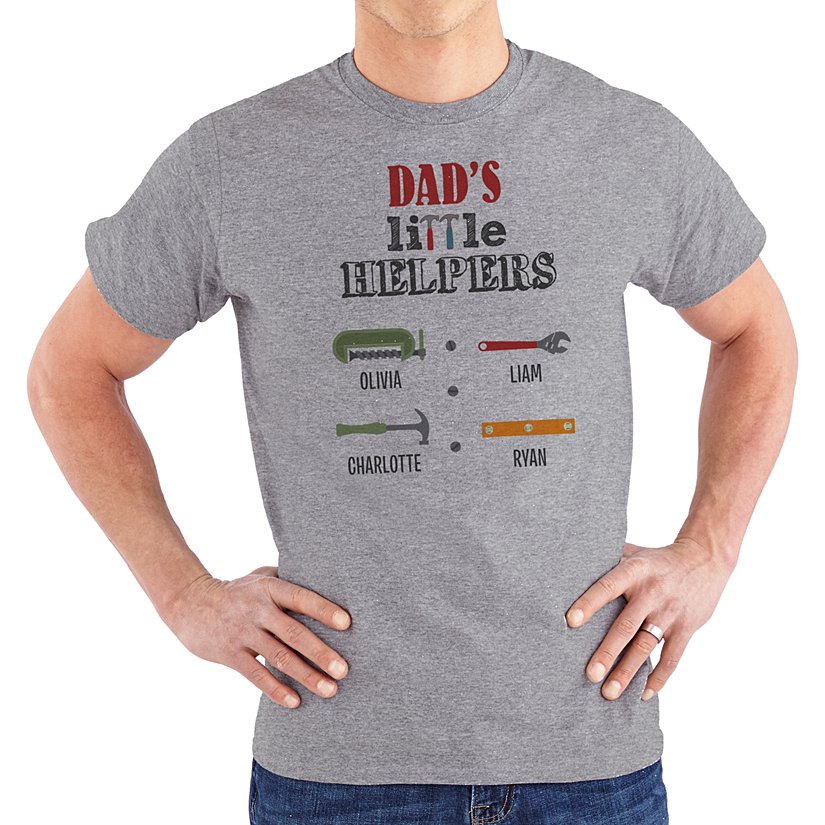 Little Helper's Tools Personalized T-Shirt